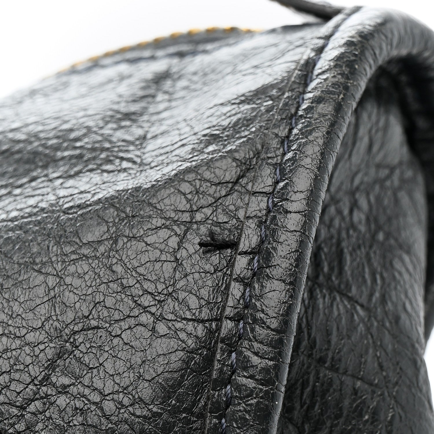 Balenciaga Agneau Giant 12 Gold Hardware Work Anthracite