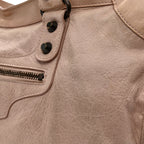 Balenciaga Agneau Classic Hardware City Bois De Rose