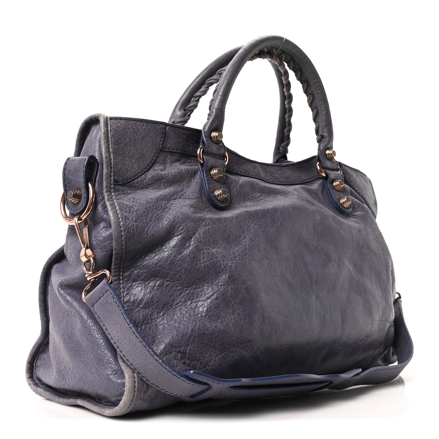 Balenciaga Agneau Giant 12 Rose Gold Hardware City Jacynthe
