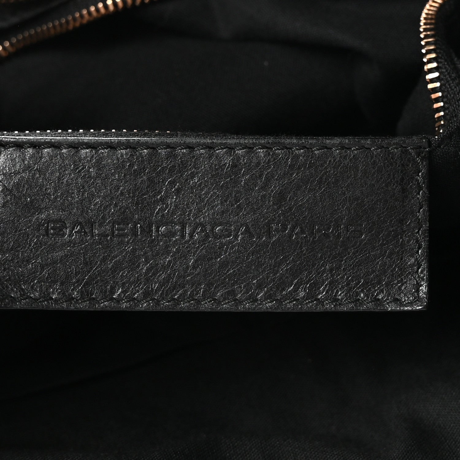 Balenciaga Agneau Giant 12 Gold Hardware City Black