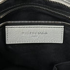 Balenciaga Agneau Classic Silver Hardware S City Gris Haussmannien