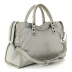 Balenciaga Agneau Classic Hardware City Gris Ciment
