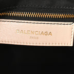 Balenciaga Chevre Gold Metallic Edge Hardware Velo Beige Praline