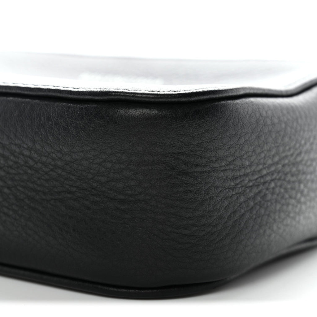 Balenciaga Calfskin I Love Techno XS Everyday Camera Bag Black
