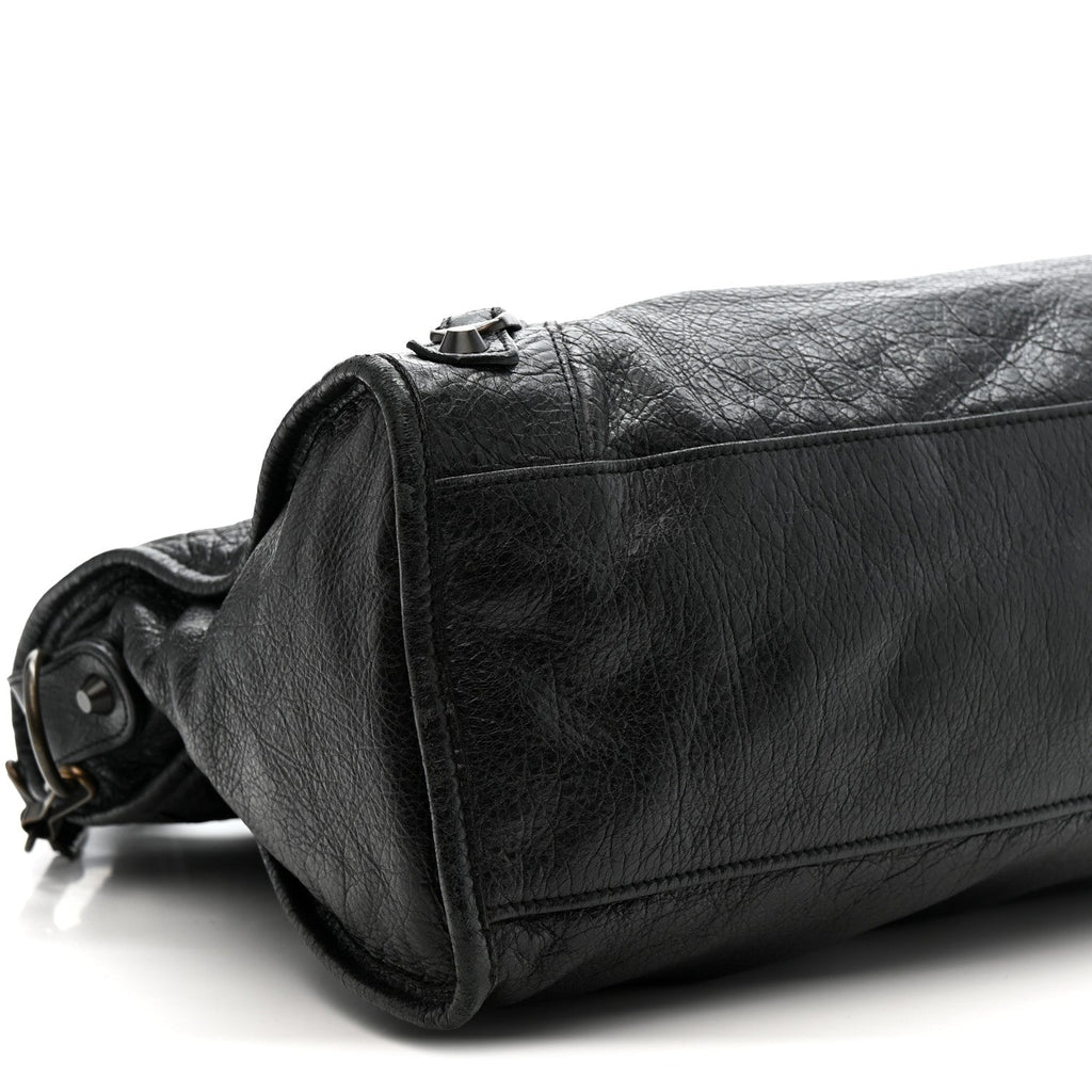 Balenciaga Agneau Classic Hardware City Black