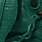 Balenciaga Agneau Classic Hardware Mini City Green