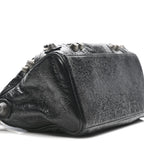 Balenciaga Agneau Arena Mini Le Cagole Duffle Crossbody Bag Black