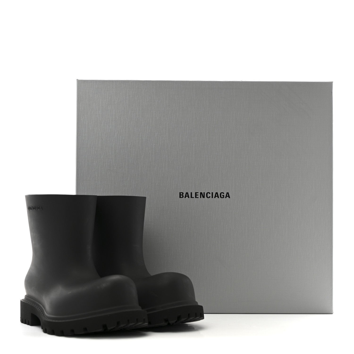 Balenciaga Rubber Steroid Bootie 38 Black