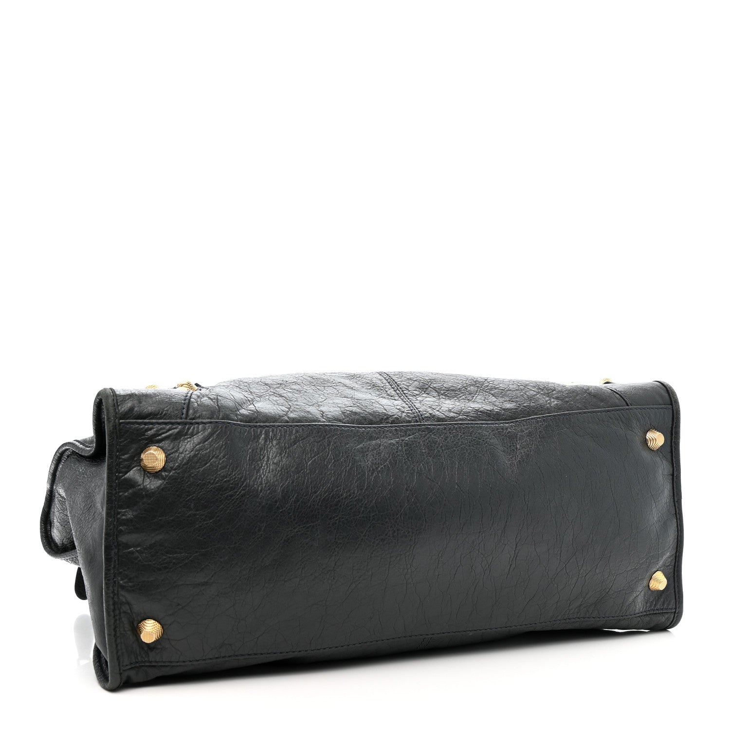 Balenciaga Agneau Giant 12 Gold Hardware Work Anthracite