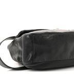 Balenciaga Calfskin Medium Modu Shoulder Bag Black