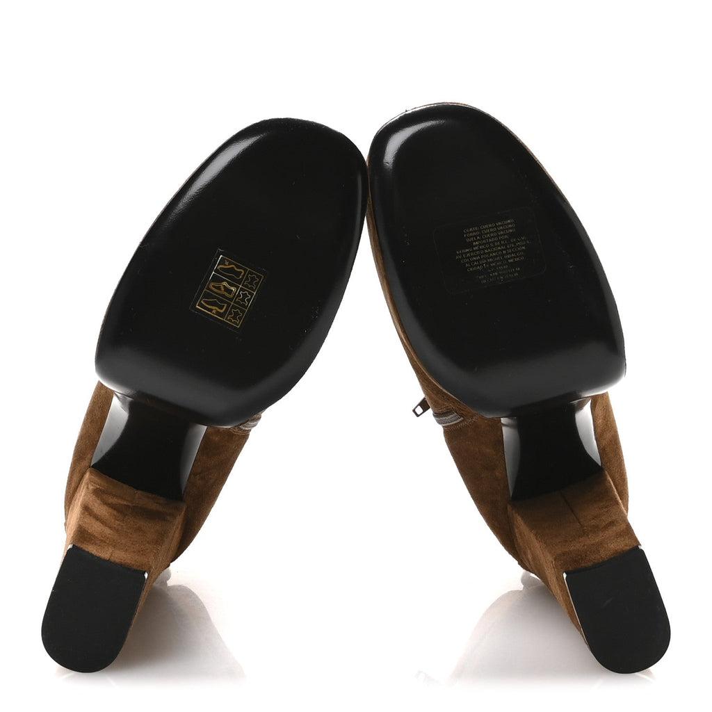 Saint Laurent Cachemire Mina 95 Boots 39 Land