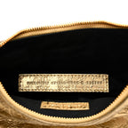 Balenciaga Metallic Agneau Arena Le Cagole Shoulder Bag XS Gold