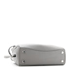 Balenciaga Grained Calfskin Small Rodeo Top Handle Handbag Grey