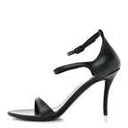 Balenciaga Calfskin Honey 90mm Sandal 37 Black