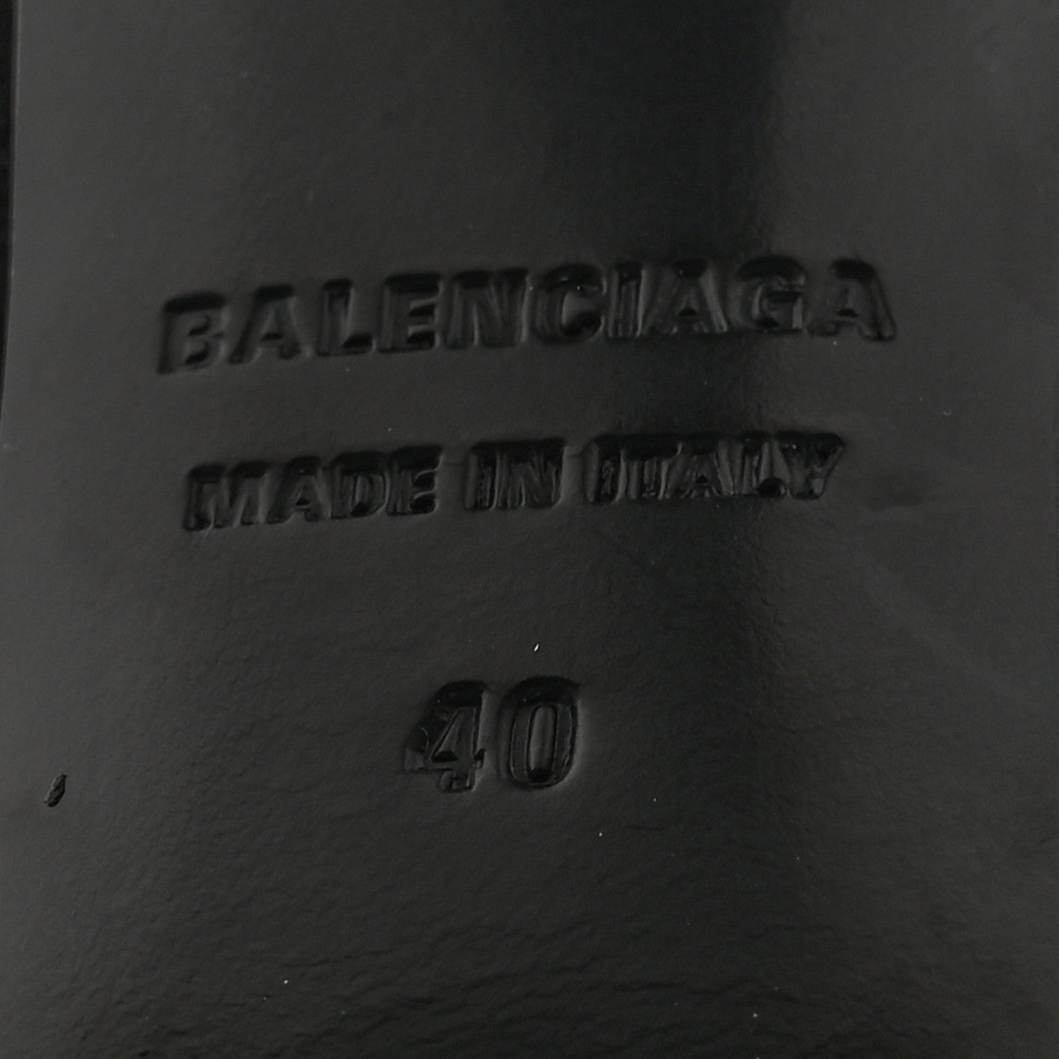 Balenciaga Crepe Jersey Pointed Toe Knife Thigh High Boots 40 Black