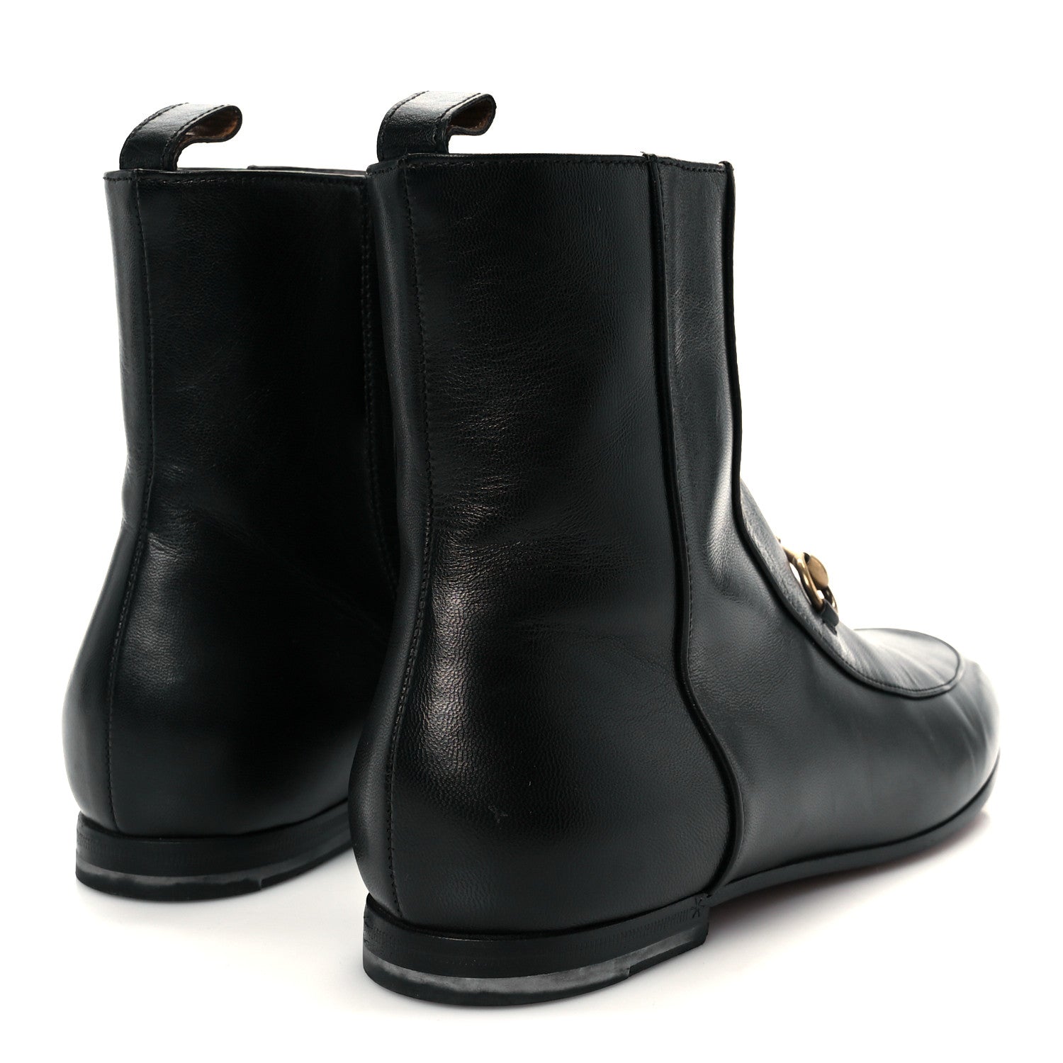 Gucci Malaga Kid Womens Jordaan Ankle Boots 36 Black