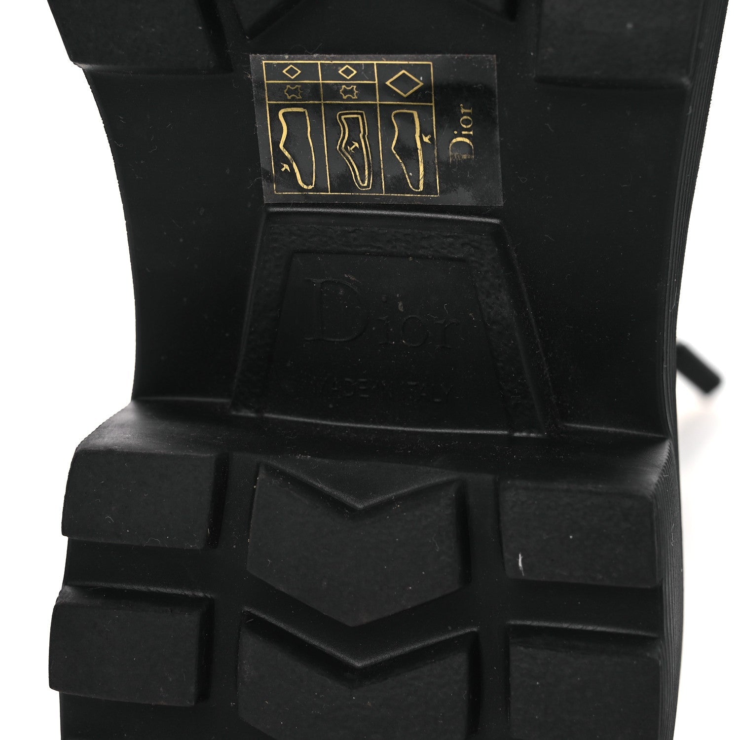 Christian Dior Nappa Stretch Dior Arcade Boots 39 Black