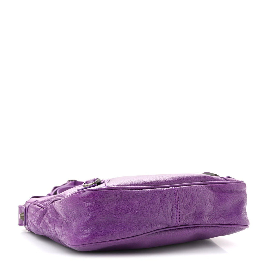Balenciaga Agneau Classic Hardware Hip Ultraviolet
