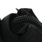 Balenciaga Recycled Sport Nylon Logo Embroidered Wheel Sling Bag Black White
