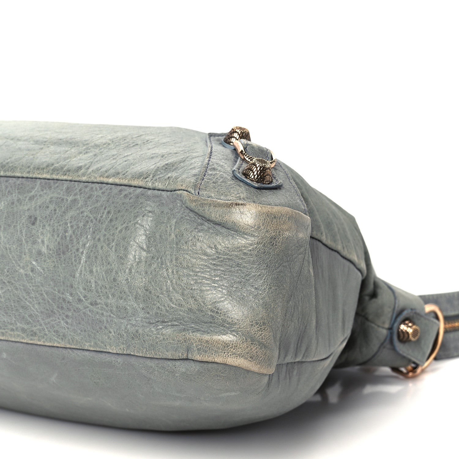Balenciaga Agneau Giant 12 Rose Gold Hardware Town Ardoise