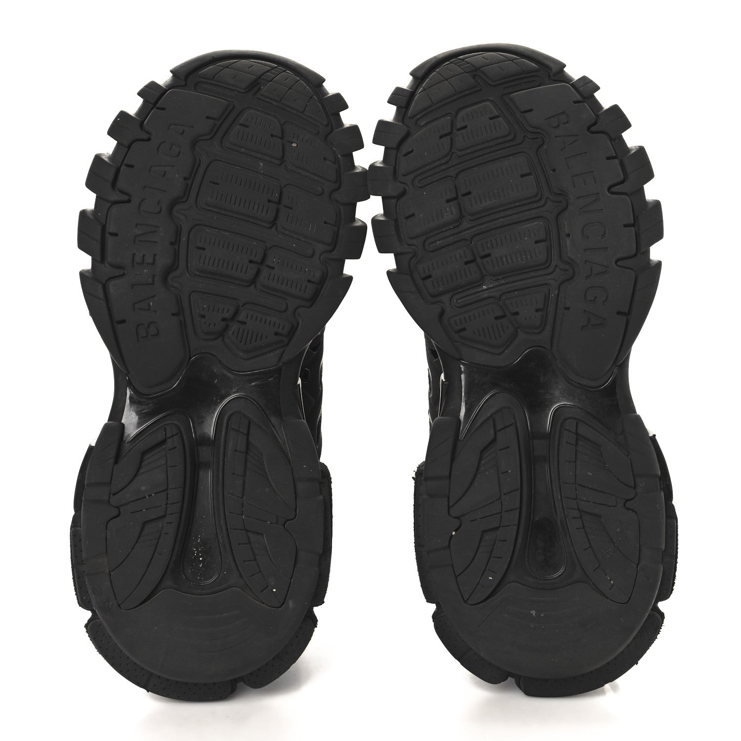 Balenciaga Mesh Nylon Mens Track Hike Sneakers 42 Black