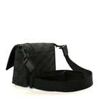Balenciaga BB Jacquard Monogram  XSS Downtown Shoulder Bag Black