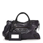 Balenciaga Agneau Classic Hardware City Encre
