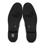 Gucci Nappa Matelasse Double G Marmont Loafers 42 Black