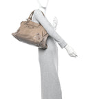 Balenciaga Agneau Giant 12 Rose Gold Hardware Work Gris Poivre