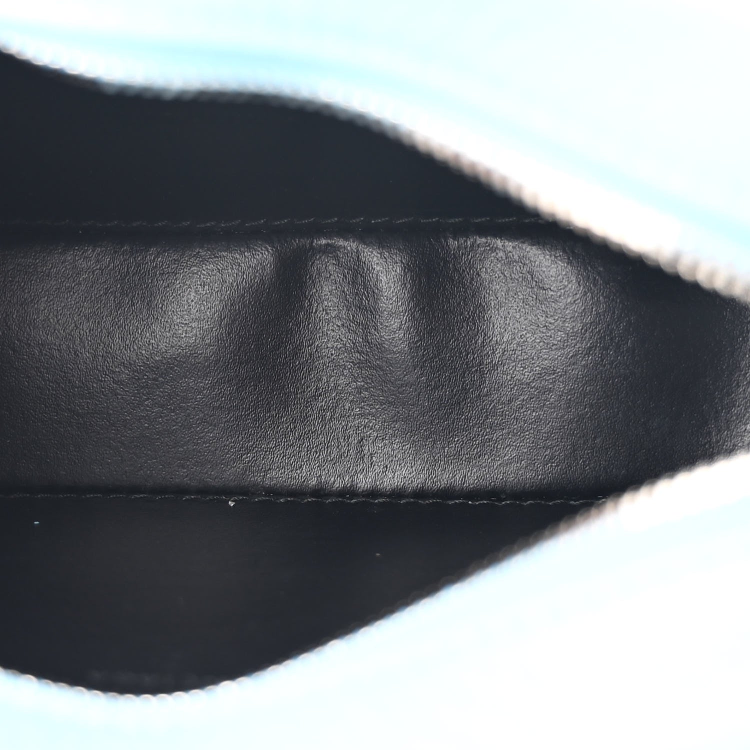 Balenciaga Calfskin XS Everyday Camera Bag Baby Blue Black