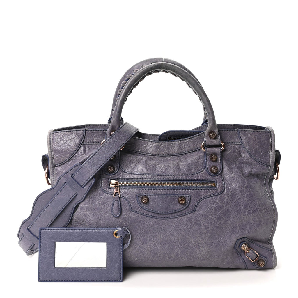 Balenciaga Agneau Giant 12 Rose Gold Hardware City Jacynthe