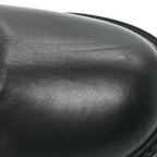 Christian Dior Calfskin Empreinte Ankle Boots 41 Black