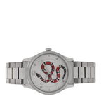Gucci Stainless Steel 38mm G-Timeless Snake Quartz Watch