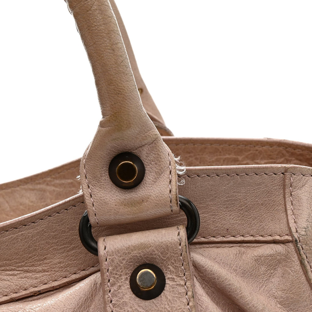 Balenciaga Agneau Classic Hardware City Bois De Rose