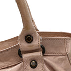 Balenciaga Agneau Classic Hardware City Bois De Rose