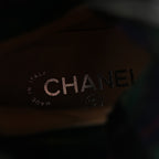 Chanel Calfskin Lace Up Combat Boots  39.5 Black