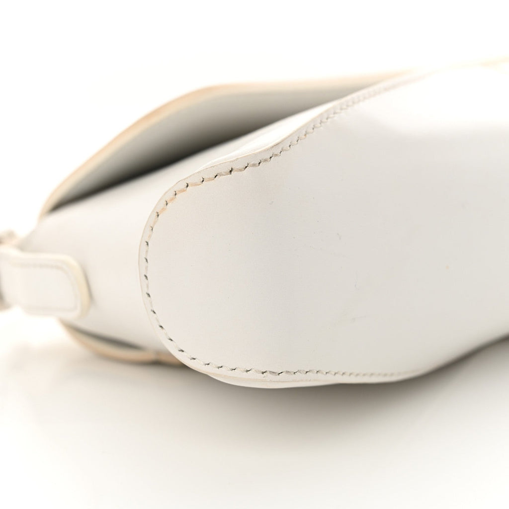 Balenciaga Box Calfskin Small XX Flap Stretch Bag White