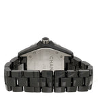Chanel Stainless Steel Ceramic 38mm J12 Phantom Automatic Watch Black