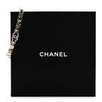 Chanel Baguette Crystal Logo CC Choker Necklace Gold