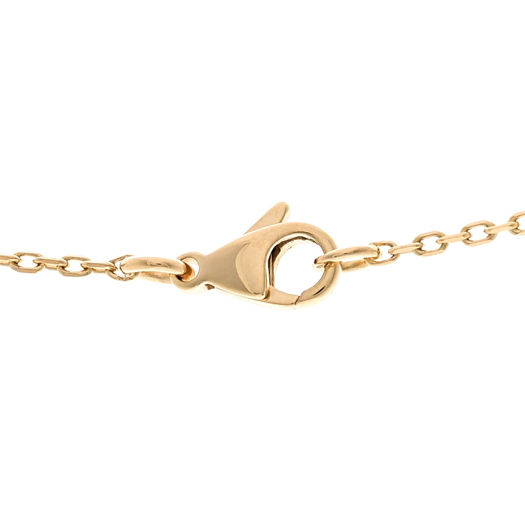 Chanel 18K Yellow Gold Fil de Camelia Pendant Necklace