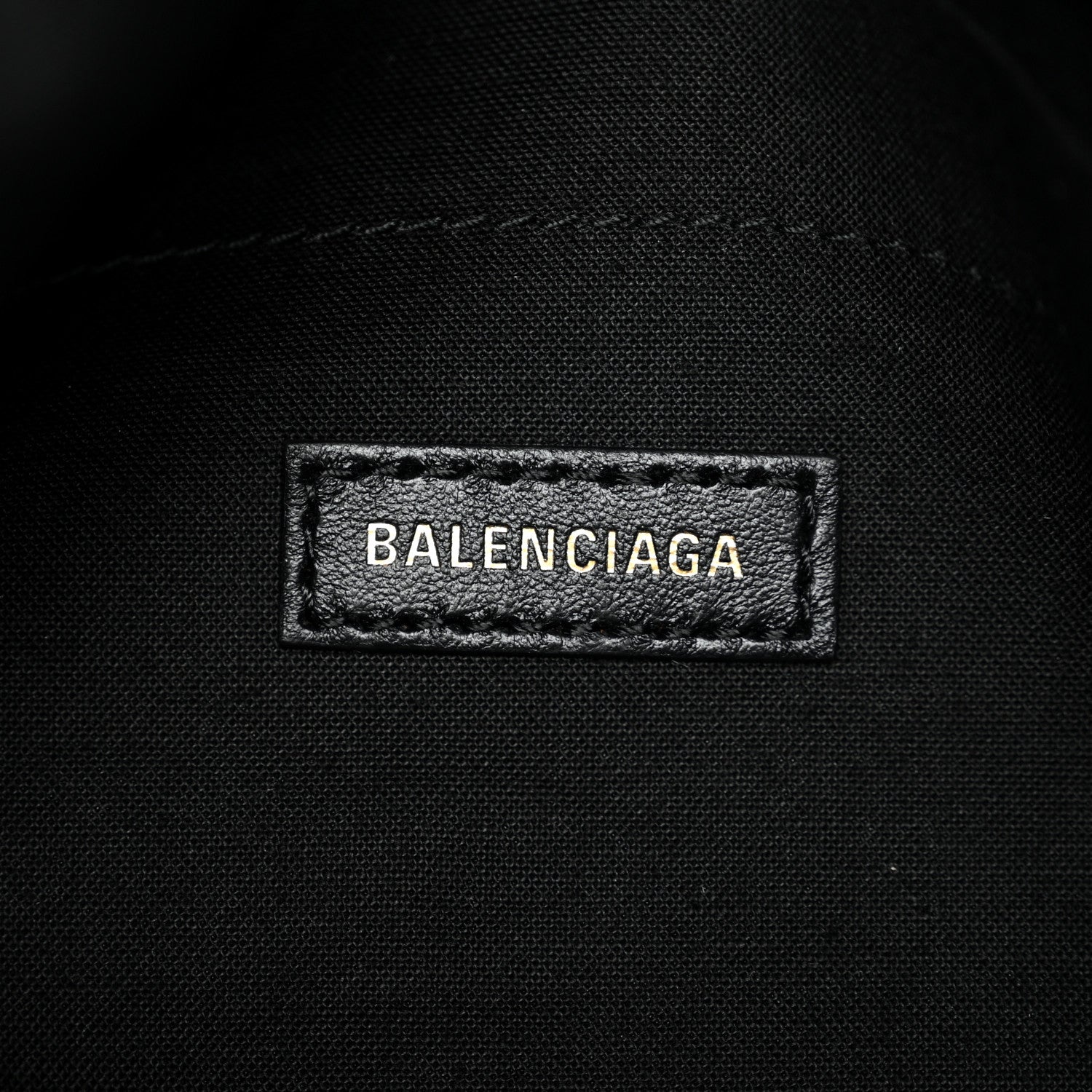Balenciaga Arena Calfskin Medium Monaco Chain Shoulder Bag Black