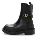 Christian Dior Calfskin Empreinte Ankle Boot 38 Black