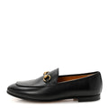 Gucci Calfskin Womens Jordaan Loafers 36.5 Black