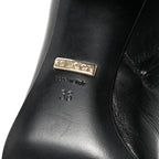 Gucci Calfskin Soho Knee Boots 36 Black