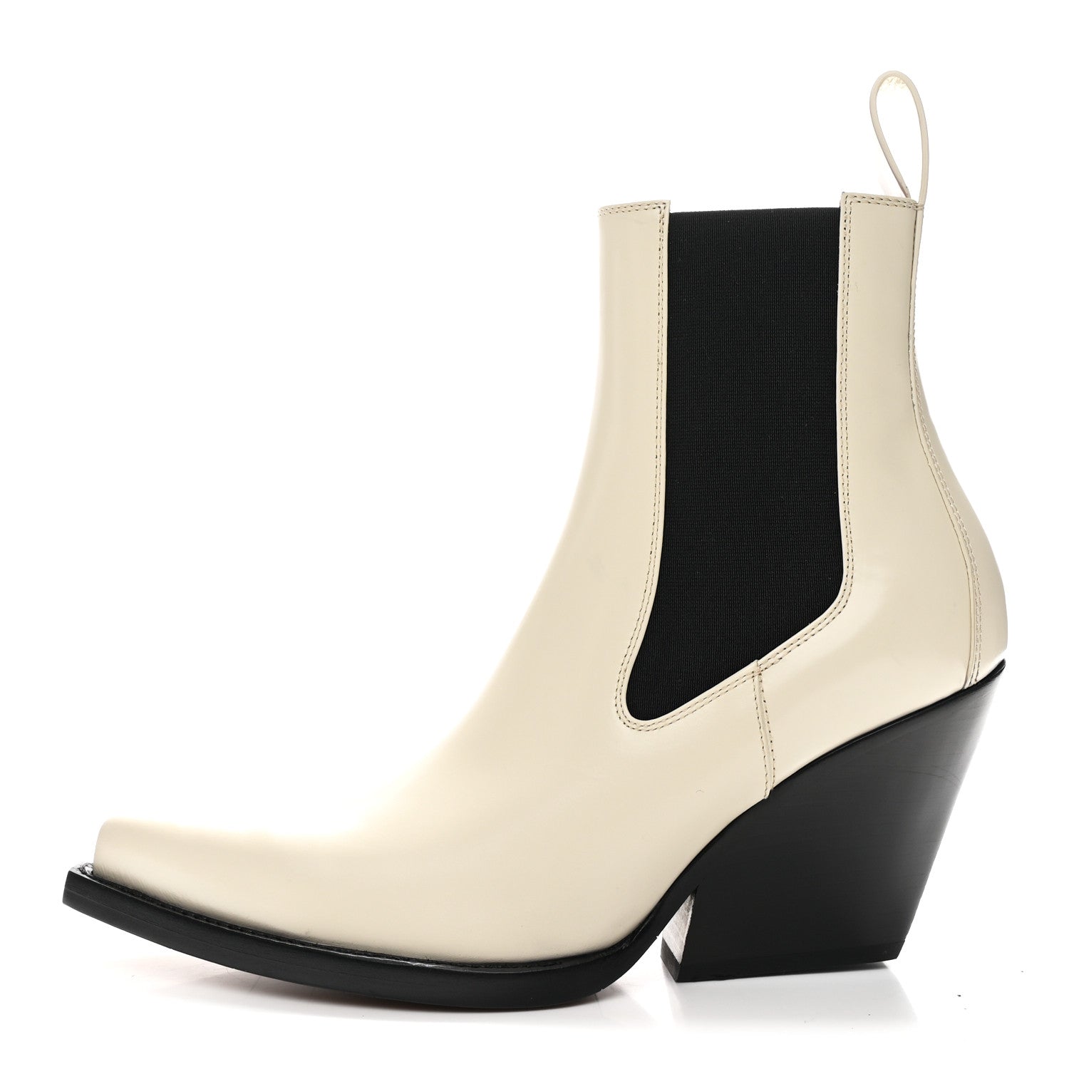 Bottega Veneta Brushed Calfskin Kyoto Mid-Calf Boots 37 Wax