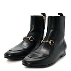 Gucci Malaga Kid Womens Jordaan Ankle Boots 36 Black