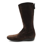 Prada Suede Boots 36.5 Brown