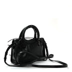 Balenciaga Agneau Arena Storico Classic Hardware Nano Le City Black