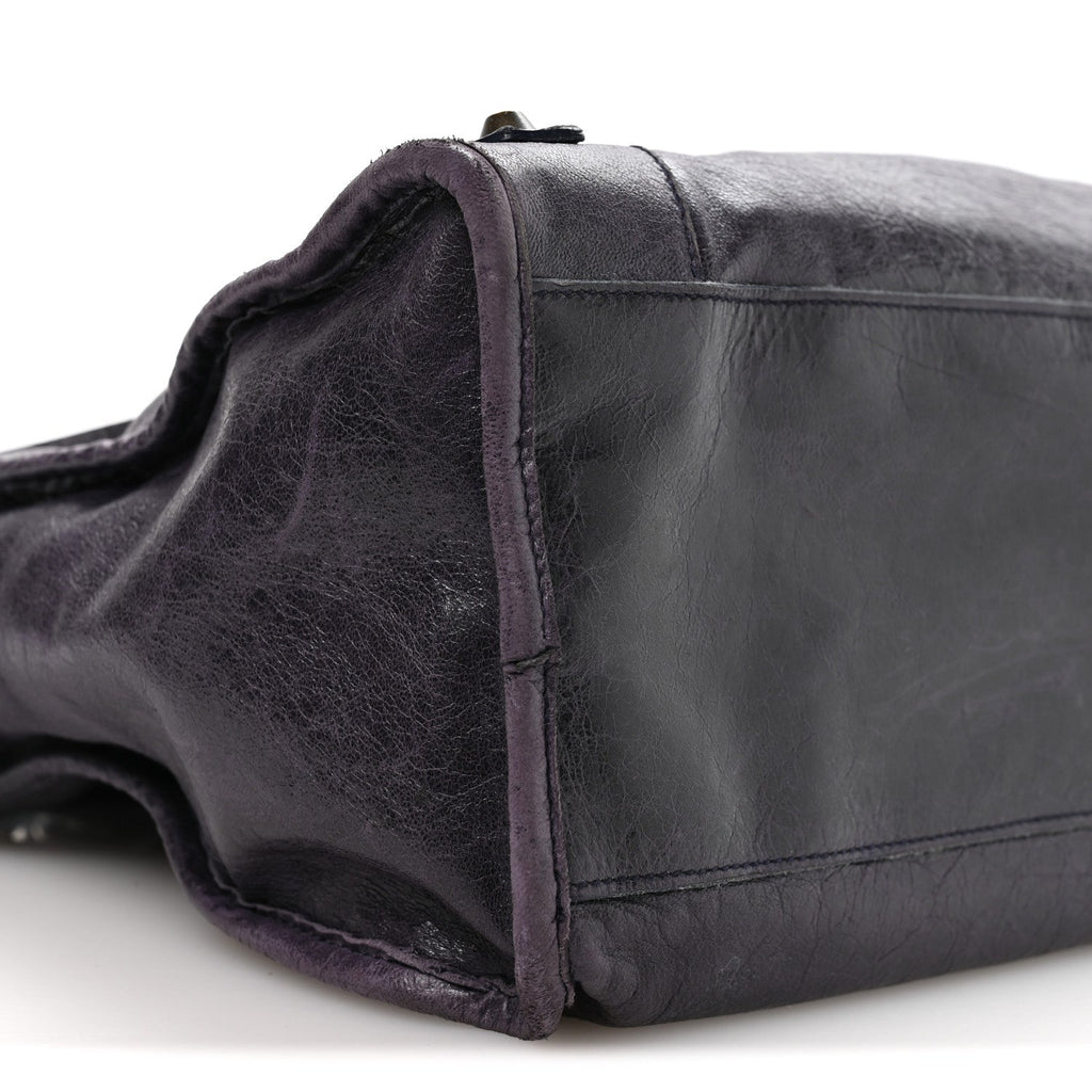 Balenciaga Agneau Classic Hardware City Encre