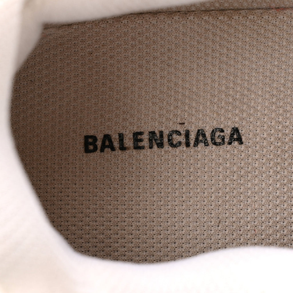 Balenciaga Mesh Nubuck Effect Fabric LED Womens Track Sneakers 38 Grey Pink Black